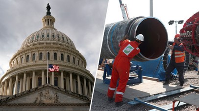 Здание конгресса США / Строительство газопровода «Северный поток — 2»